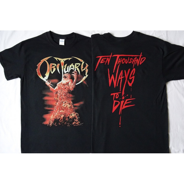 Obituary Ten Thousand Ways To Die Official T-Shirt