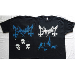 Mayhem De Mysteriis Dom Sathanas Official T-Shirt True Norwegian Black Metal 