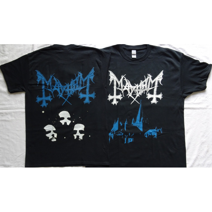 Mayhem De Mysteriis Dom Sathanas Official T-Shirt True Norwegian Black Metal 