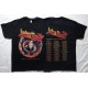 Judas Priest Invincible Shield Europe and Us Tour 2024 Serpent Itin Tee World Tour Official T-Shirt Real Photo 