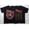 Judas Priest Invincible Shield Europe and Us Tour 2024 Serpent Itin Tee World Tour Official T-Shirt Real Photo 