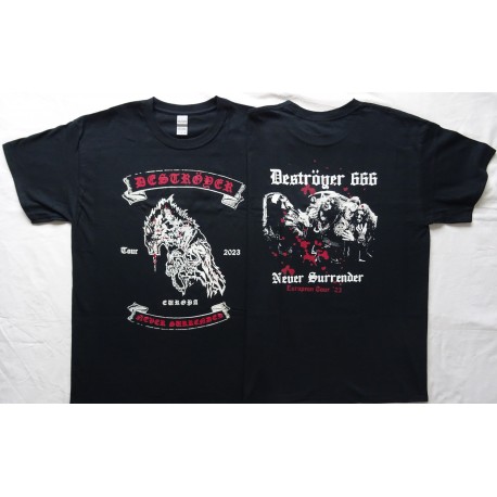 Deströyer 666 Never Surrender Europe 2023 Tour Black Death Thrash Metal