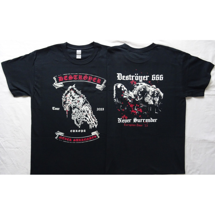 Deströyer 666 Never Surrender Europe 2023 Tour Black Death Thrash Metal