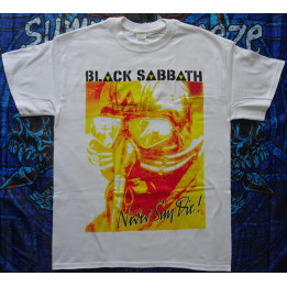 Black Sabbath Never Say Die! Official T-Shirt Free Shipping 