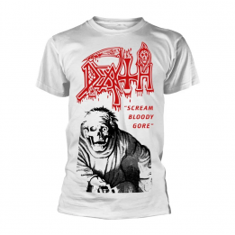 Death Scream Bloody Gore Official T-Shirt Free Shipping Classic Death Metal Cult Legend Album 1987 Chuck Schuldiner Death Metal