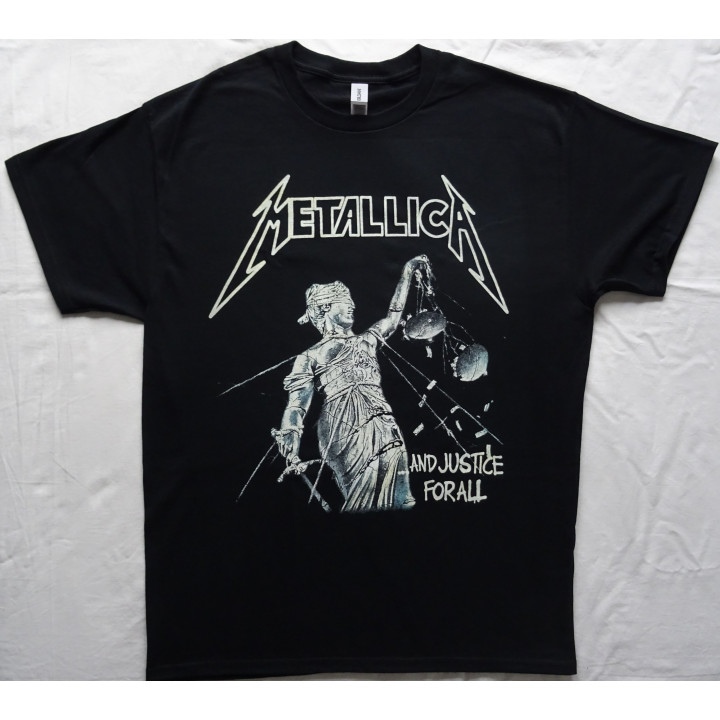 Metallica And Justice for All Official T-Shirt Thrash Metal Classic