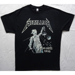 Metallica And Justice for All Official T-Shirt Thrash Metal Classic Free Shipping