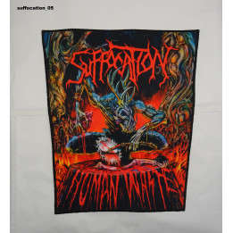 Suffocation Backpatch Giant Back Patch Rückenaufnäher Aufnäher Death Metal