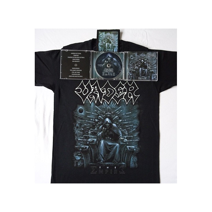 Vader The Empire Bundle Set T-Shirt+CD+Patch
