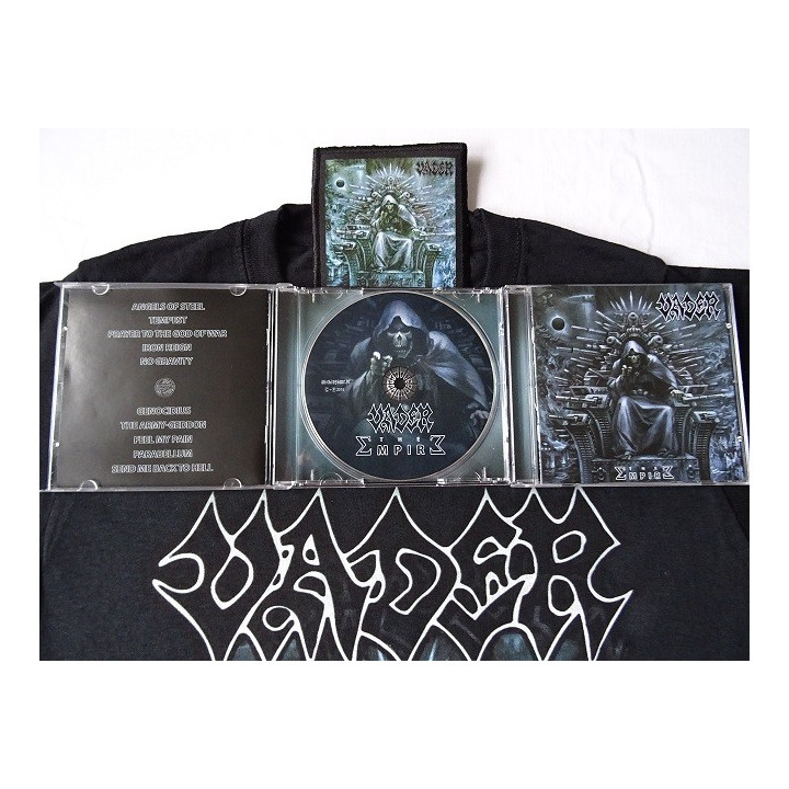 Vader The Empire Bundle Set T-Shirt+CD+Patch