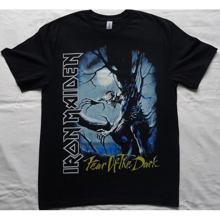 Iron Maiden Fear Of The Dark Free Shipping Official T-Shirt Real Photo No Photo Shop