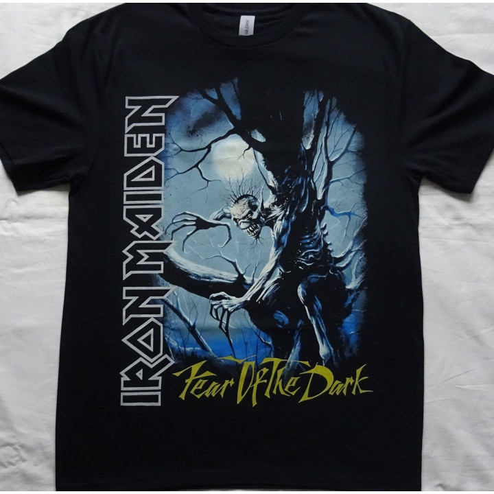 Iron Maiden Fear Of The Dark Free Shipping Official T-Shirt Real Photo No Photo Shop