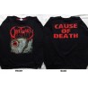 Obituary Cause of Death Sweatshirt Without a Hood Männer Sweatshirts ohne Kapuze Florida Death Metal