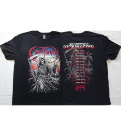 Obituary Reaper Tour 2024 T-Shirt North American Tour 2024. One For The Old School. Florida Death Metal 