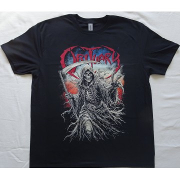 Obituary Reaper World Tour 2024/2025 Official T-Shirt Florida Death Metal. Free Shipping 