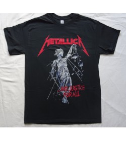 Metallica And Justice for All Free Shipping Official T-Shirt Thrash Metal Classic REAL PHOTO ! (NO PHOTO SHOP) FREE SHIPPING 