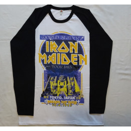 Iron Maiden Powerslave Free Shipping World Slavery Tour 1985 Tokyo Japan Nakano Sun Plaza 14.04.1985. REAL PHOTO! NO PHOTO SHOP
