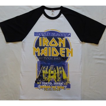 Iron Maiden Powerslave Free Shipping World Slavery Tour 1985 Tokyo Japan Nakano Sun Plaza 14.04.1985. REAL PHOTO! NO PHOTO SHO