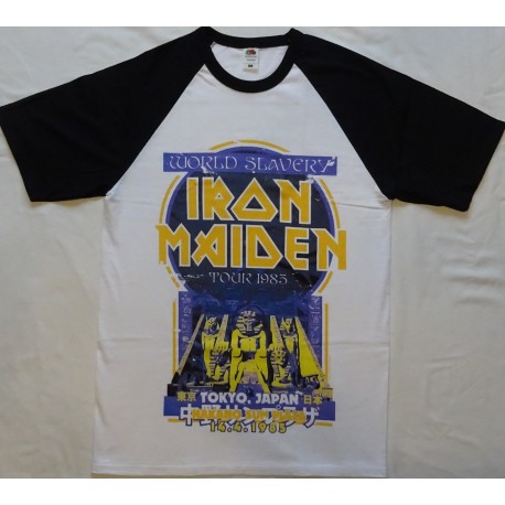 Iron Maiden Powerslave Free Shipping World Slavery Tour 1985 Tokyo Japan Nakano Sun Plaza 14.04.1985. REAL PHOTO! NO PHOTO SHO