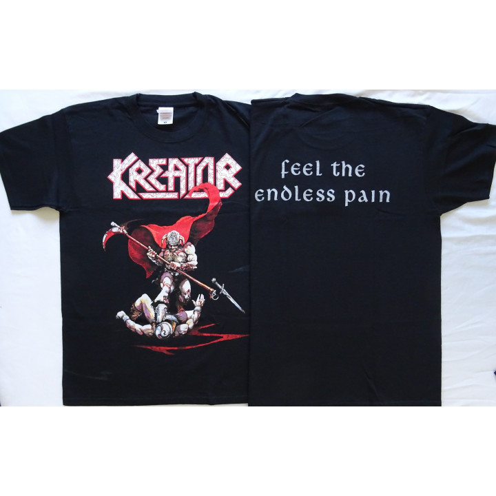 Kreator Endless Pain Free Shipping T-Shirt Legend Classic Old Thrash Metal Feel The Endless Pain REAL PHOTO! NO PHOTO SHOP 