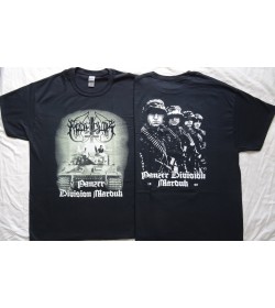 MARDUK Panzer Division Marduk Free Shipping Official T-Shirt Legend Black Metal REAL PHOTO ! NO PHOTO SHOP !