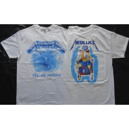 Metallica Ride the Lightning Official Original T-Shirt Classic Thrash Metal REAL PHOTO ! (NO PHOTO SHOP !)
