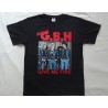 GBH CHARGED G.B.H Give Me Fire Official T-Shirt Charged to Grievous Bodily Harm Legend Punk Rock 