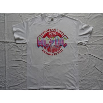 AC/DC Highway To Hell European Tour 1979 T-Shirt AC/DC Power Up Tour Europe 2025 Free Shipping ! Free Delivery !