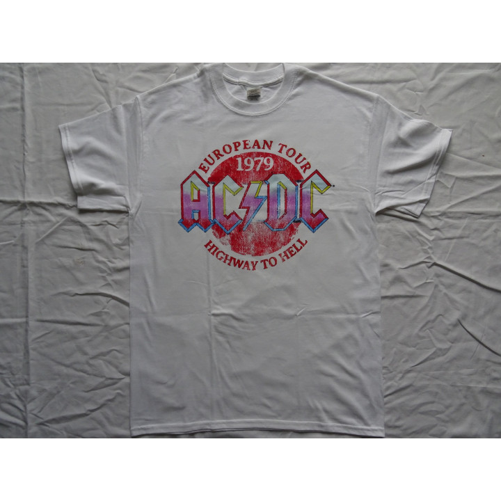 AC/DC Highway To Hell European Tour 1979 T-Shirt AC/DC Power Up Tour Europe 2025 Free Shipping ! Free Delivery !