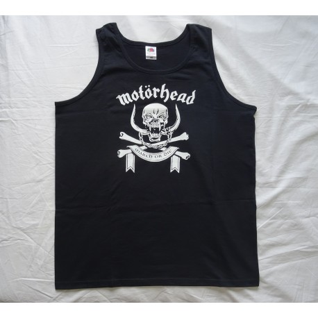 Motörhead March ör Die Free Shipping Free Delivery Tank Top Sleeveless