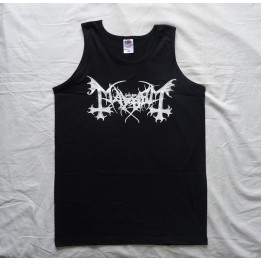Mayhem Free Shipping Free Delivery Black Metal Tank Top Sleeveless