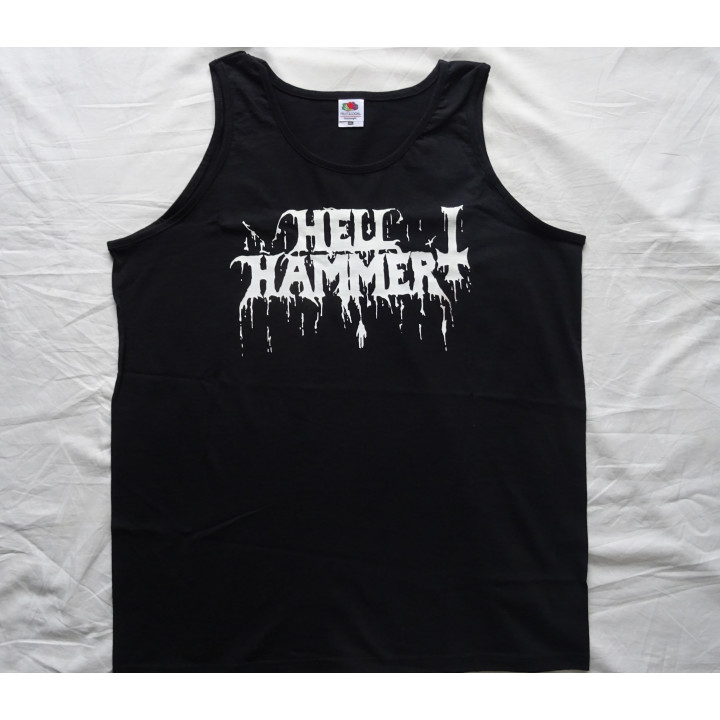 Hellhammer Free Shipping Free Delivery Black Metal Tank Top Sleeveless