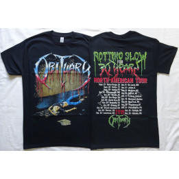 Obituary Slowly we Rot Free Shipping North American Tour 2019 Rotting Slow For 30 Years Florida Death Metal 