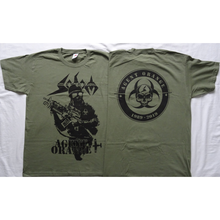 Sodom 30 Years Agent Orange 1989 - 2019 T-Shirt Limited A limited edition T-Shirt to mark the 30th Anniversary of Agent Orange