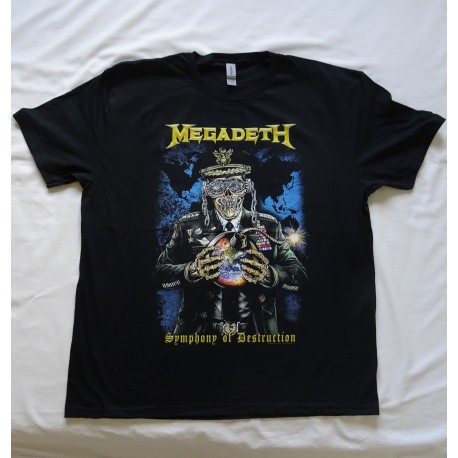Megadeth Symphony of Destruction T-Shirt Free Shipping