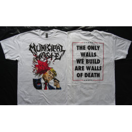 Municipal Waste Free Shipping T-Shirt Dump Donald Trump Shooting The Only We Build Are Walls of Death Thrash Metal