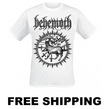 Behemoth Official T-Shirt Lamb Sigil Free Shipping