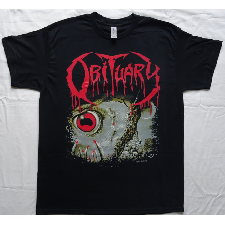Obituary Cause Of Death Official Original T-Shirt Death Metal