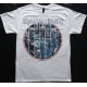 IRON MAIDEN Official Ten Circles Eddie White T-shirt Free Shipping!