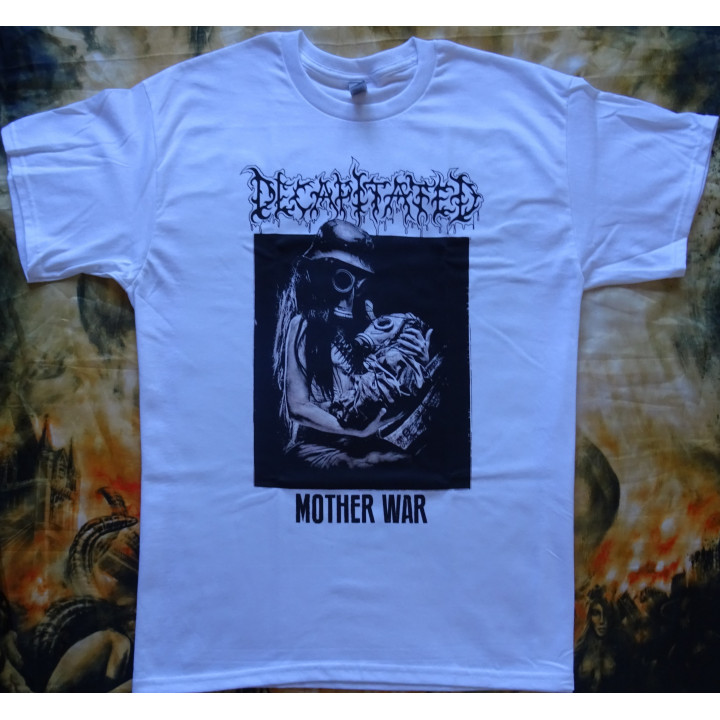  Decapitated Mother War Free Shipping Official White T-Shirt