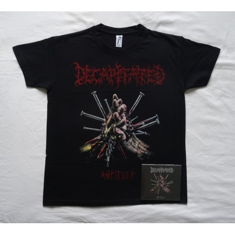  	Decapitated Anticult Special Limited Pack CD Digipack+T-Shirt 