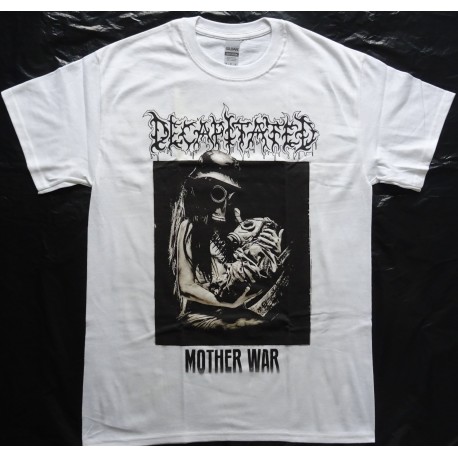Decapitated Mother War Free Shipping Official White T-Shirt