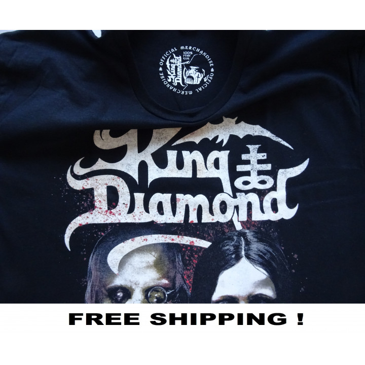 King Diamond Saint Lucifer's Hospital 1920 Official T-Shirt Free Shipping