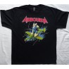 Airbourne Free Shipping Official T-Shirt Straddled Pin-Up Official T-Shirt