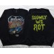 Obituary Slowly We Rot Free Shipping Official Oversized Crewneck Sweatshirt Gildan Without a Hood Männer Ohne Kapuze