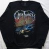 Obituary Slowly We Rot Free Shipping Official Oversized Crewneck Sweatshirt Gildan Without a Hood Männer Ohne Kapuze