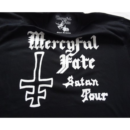 Mercyful Fate Official Merchandise Satan Tour 1982 T-Shirt Don't Break the Oath King Diamond Black Metal 