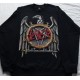 Slayer Eagle Crew Neck Sweater Official Oversized Crewneck Sweatshirt Gildan Without a Hood Männer Ohne Kapuze Thrash Metal