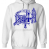 Death Posterized White Pull Over Hoodie New Official Kapuzenjacke All Size Alle Größe Death Metal 