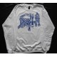Death Posterized White Crewneck Sweatshirt New Official Pullover All Size Alle Größe Death Metal Real Photo